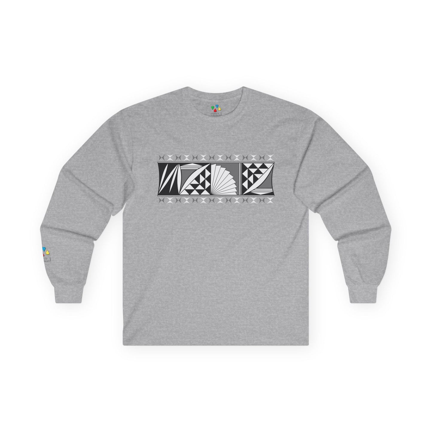 Southwest Sunrise in Gray Unisex Long Sleeve Tee