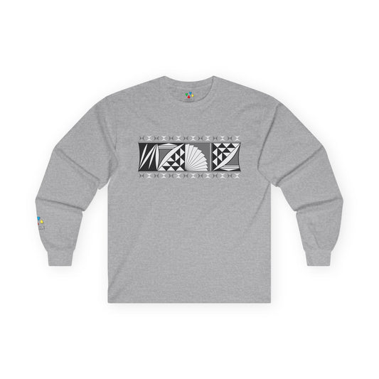 Southwest Sunrise in Gray Unisex Long Sleeve Tee