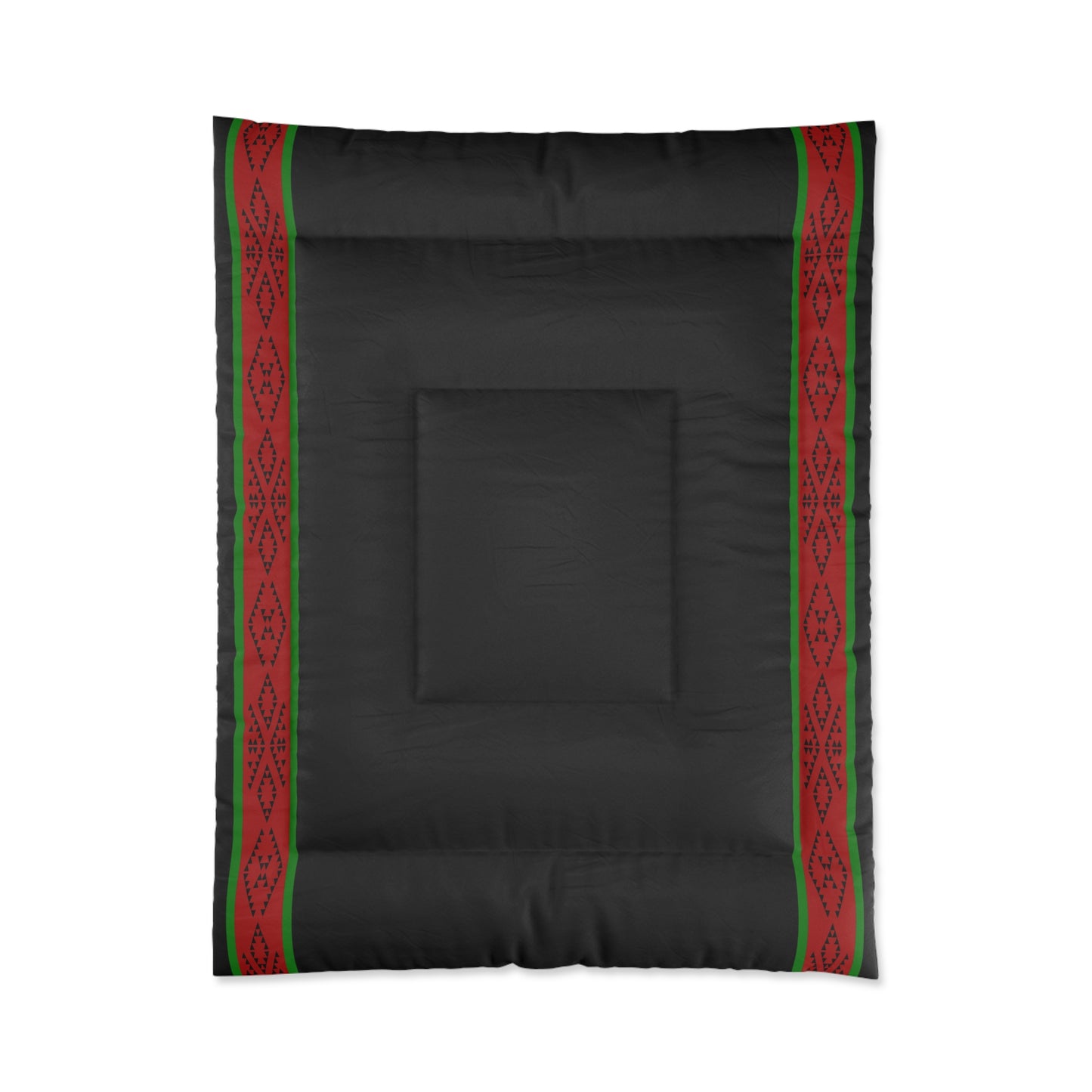 Southwest Belt of Life in Black Comforter
