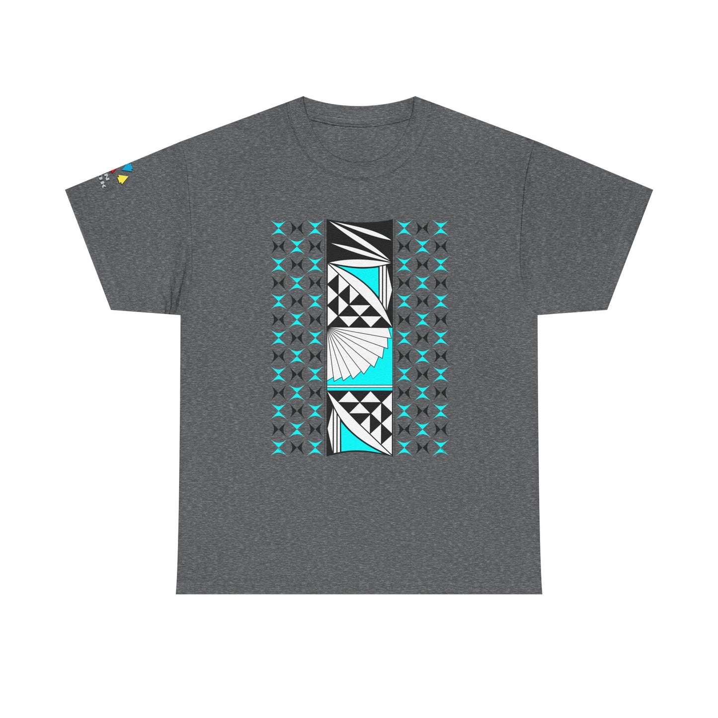 Southwest Sunrise in Turquoise Gildan Unisex Tee