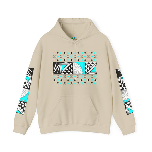 Southwest Sunrise in Turquoise Unisex Hoodie