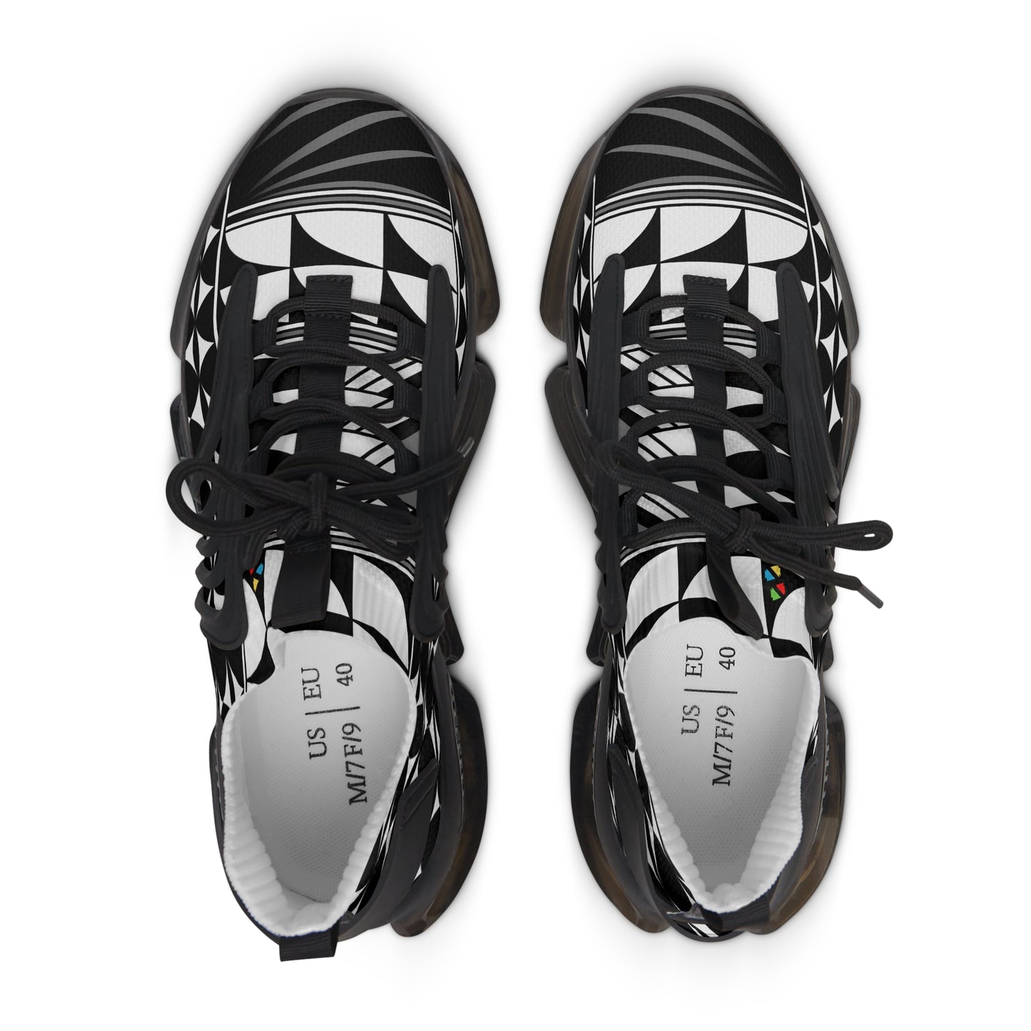 Feather Blessing in Gray Women's Mesh Sneakers