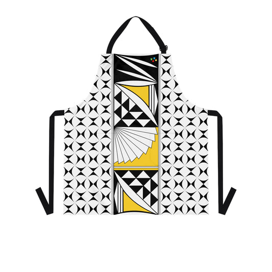 Yellow Southwest Sunrise Two Pocket Apron