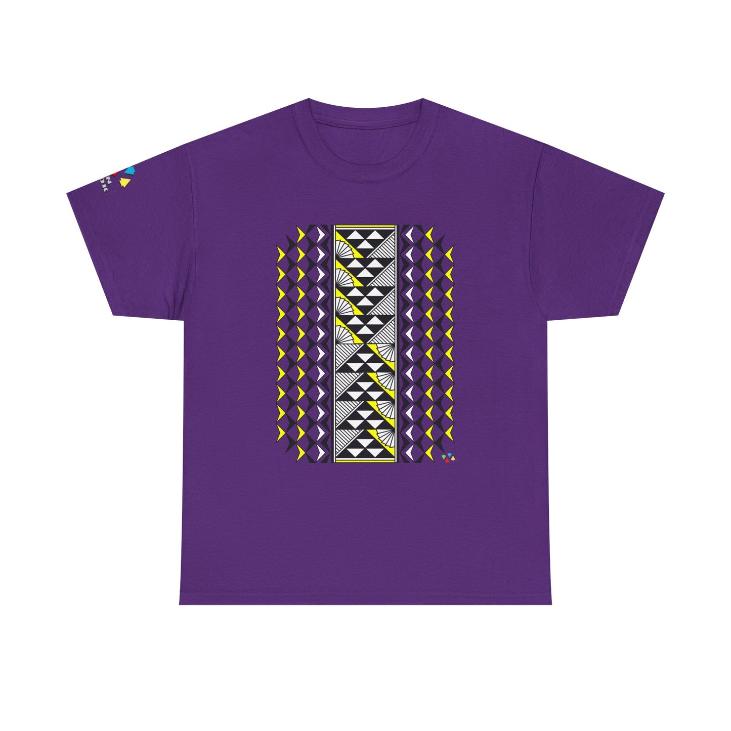 Sun and Rain in Yellow Gildan Unisex Tee
