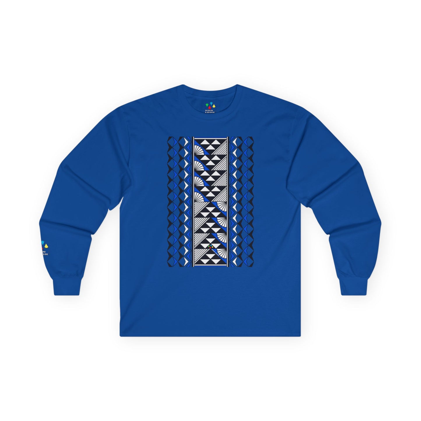 Sun and Rain in Blue Unisex Long Sleeve Tee