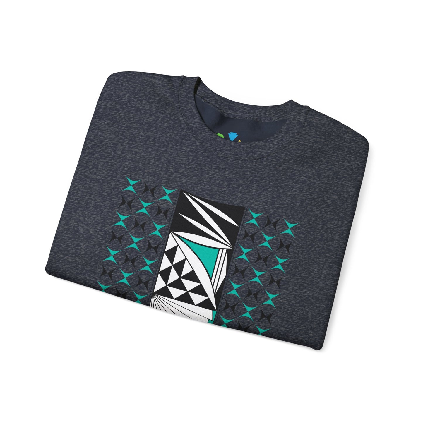 Southwest Sunrise in Aqua Unisex Sweatshirt