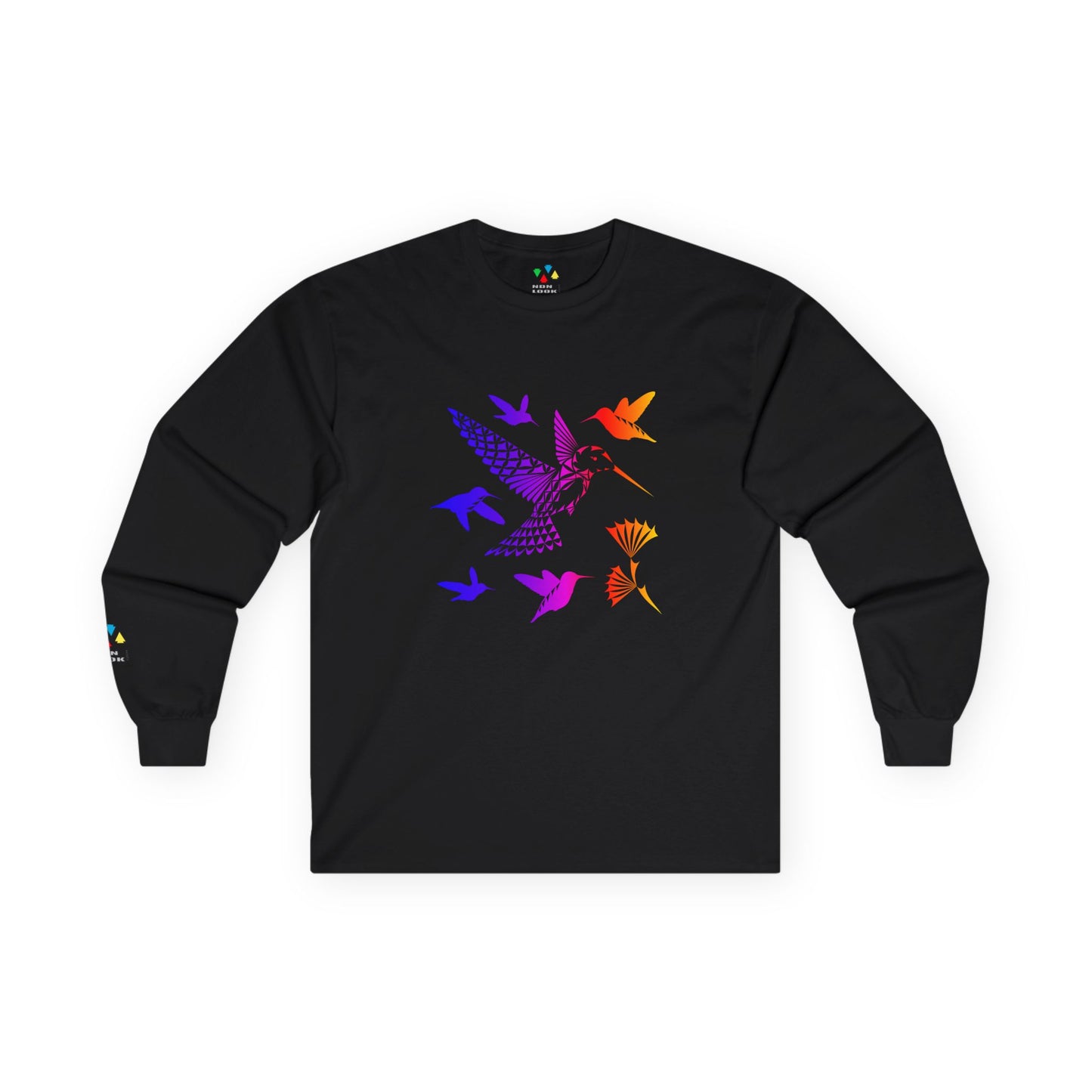 Rainbow Hummingbird Blessing Unisex Long Sleeve Tee