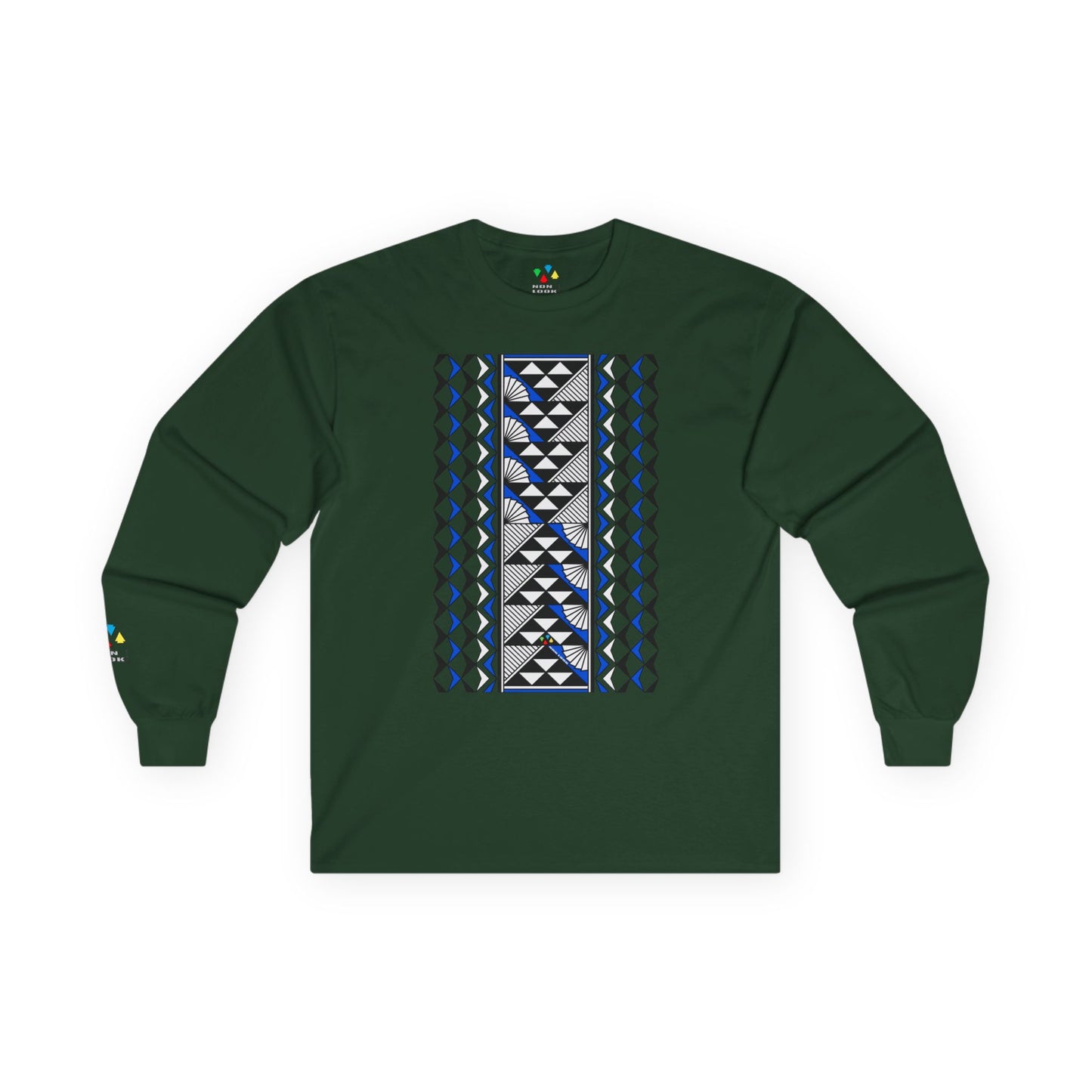 Sun and Rain in Blue Unisex Long Sleeve Tee