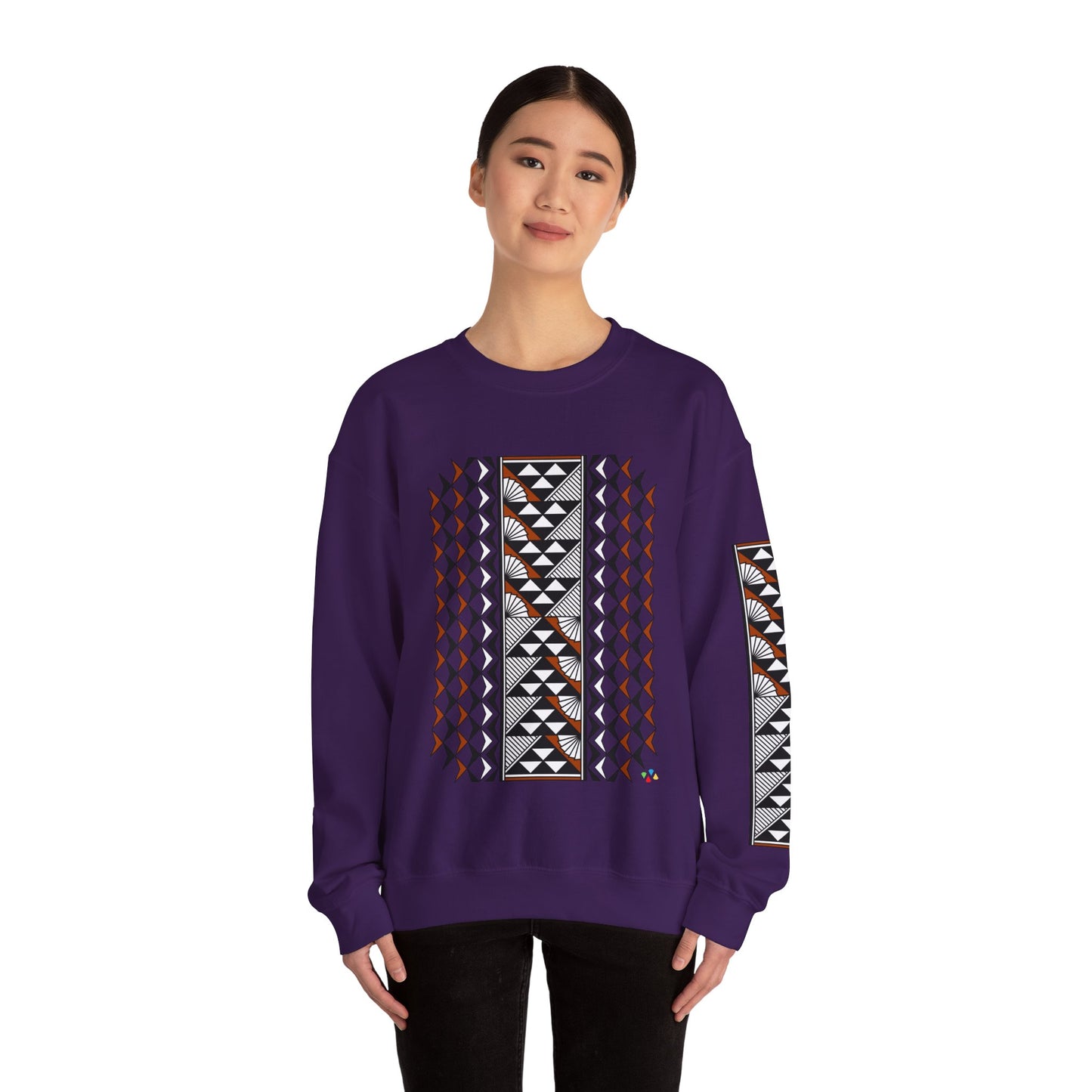 Sun and Rain in Rust Unisex Sweatshirt