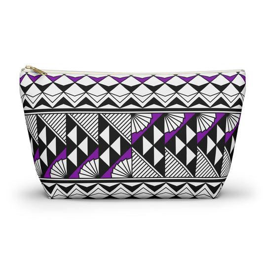 Sun and Rain in Purple Pouch w T-bottom