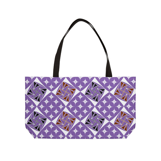 Violet Native Universe Weekender Tote Bag