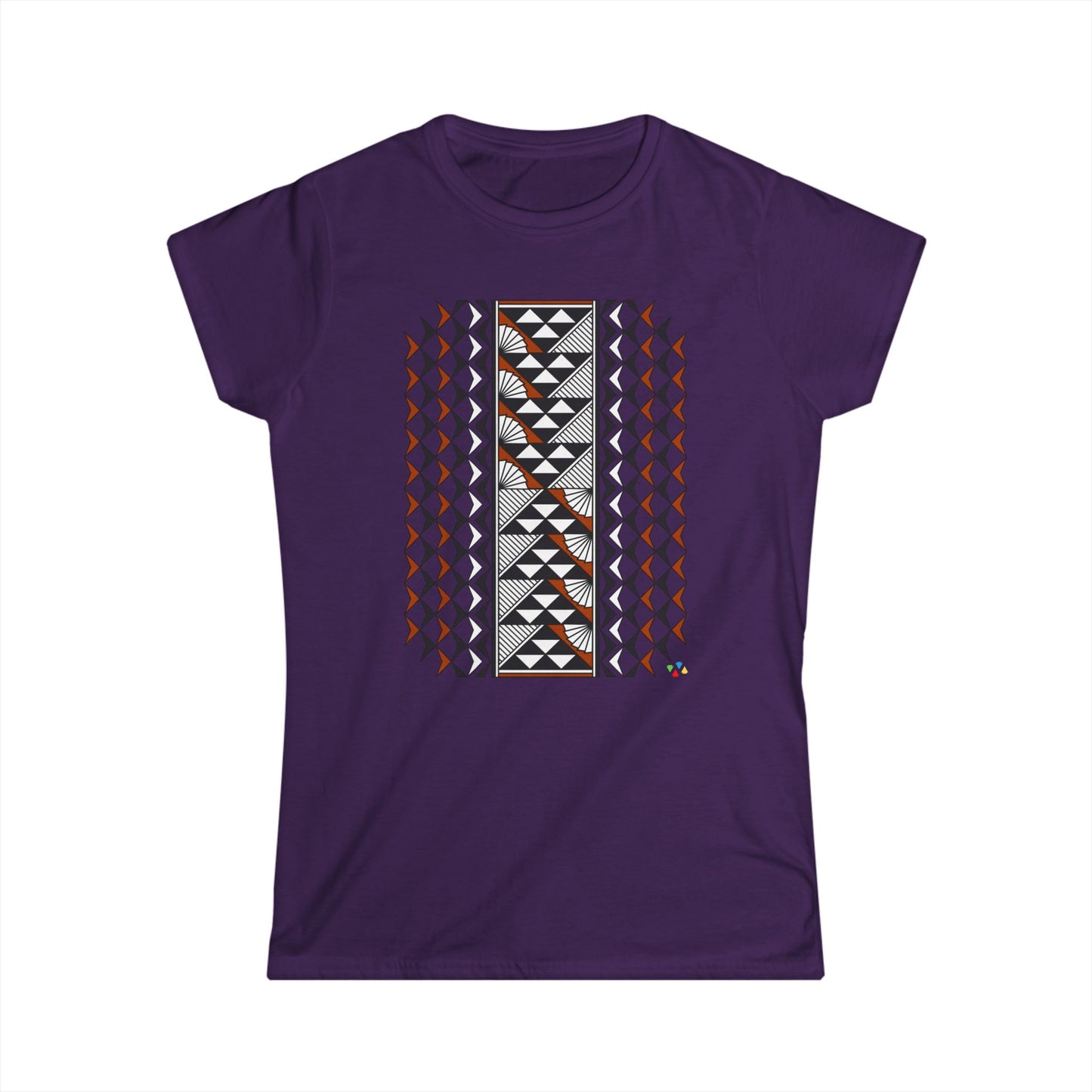 Rust Southwest Sun and Rain Women's Softstyle Tee