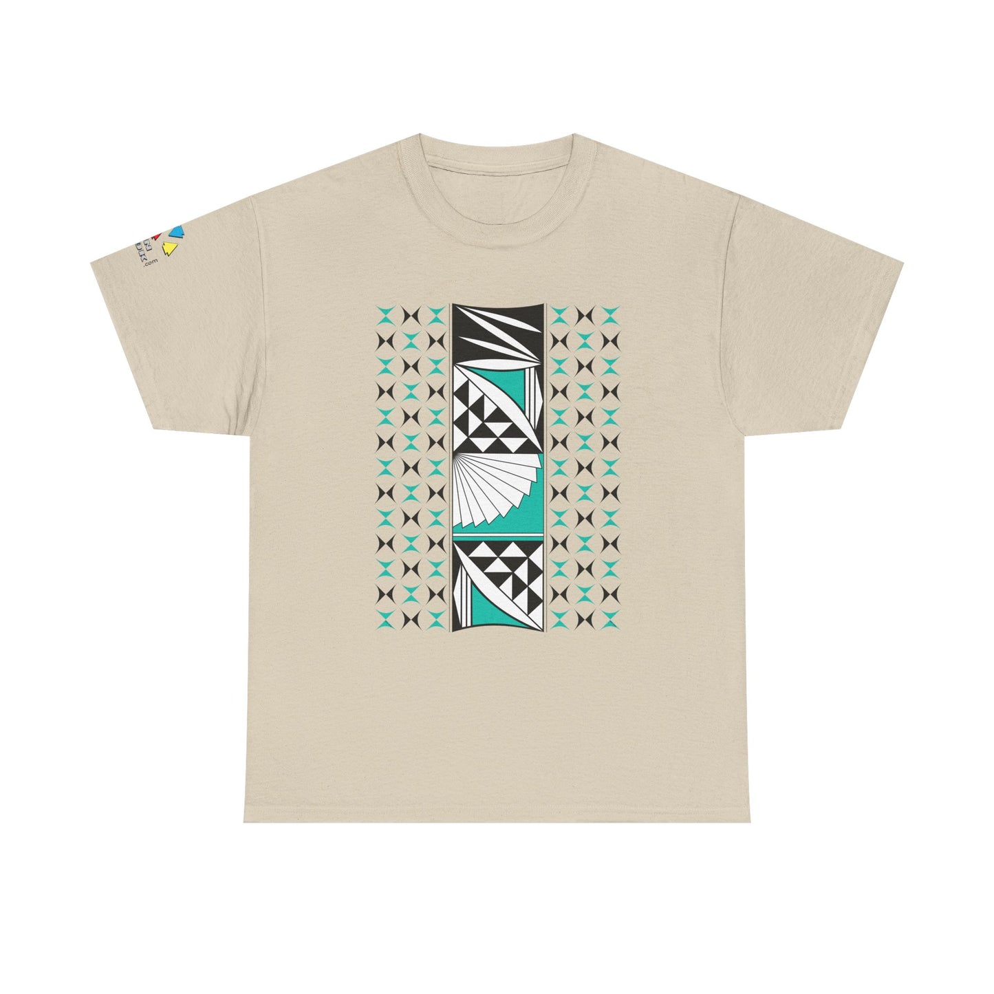 Southwest Sunrise in Aqua Gildan Unisex Tee