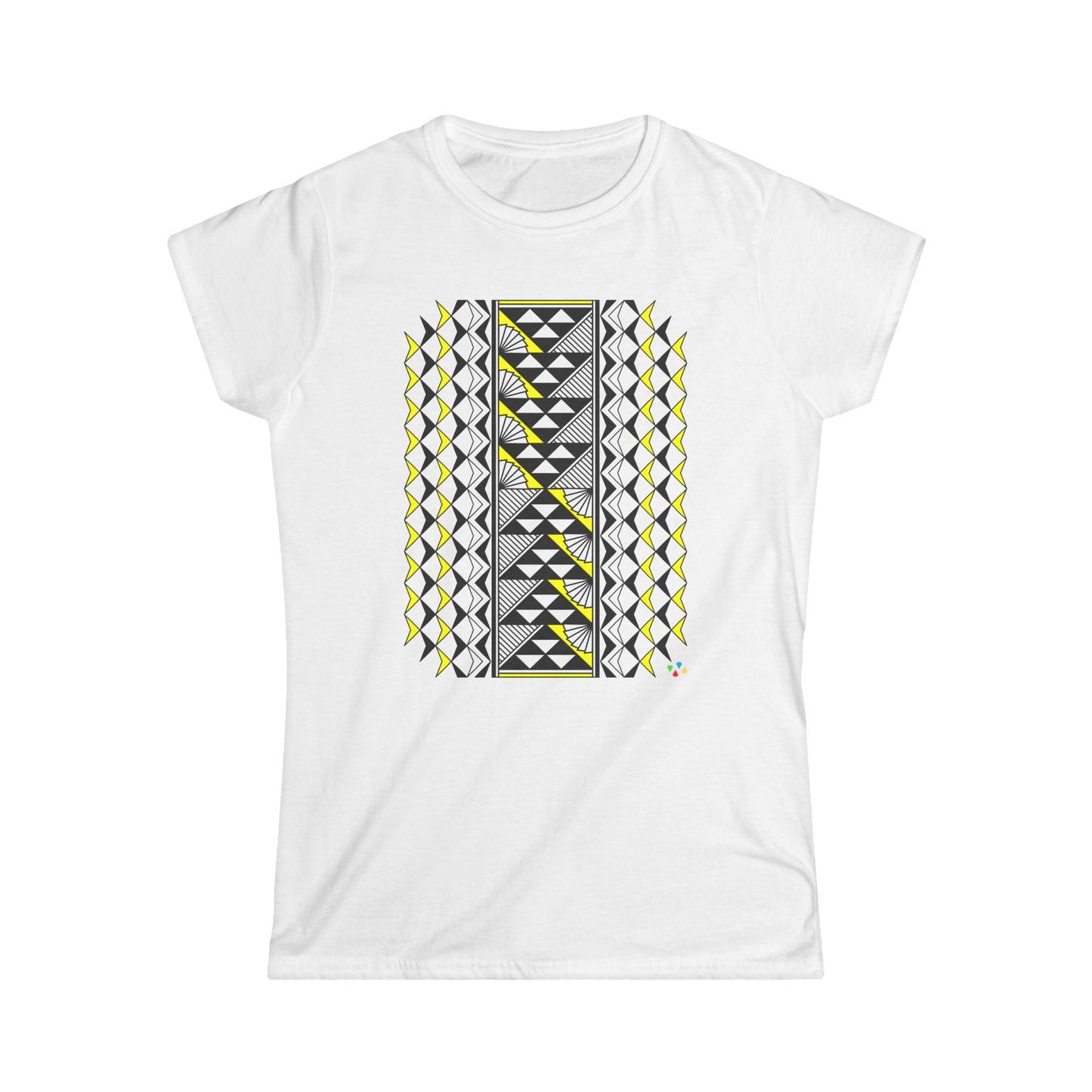 Yellow Southwest Sun and Rain Women's Softstyle Tee