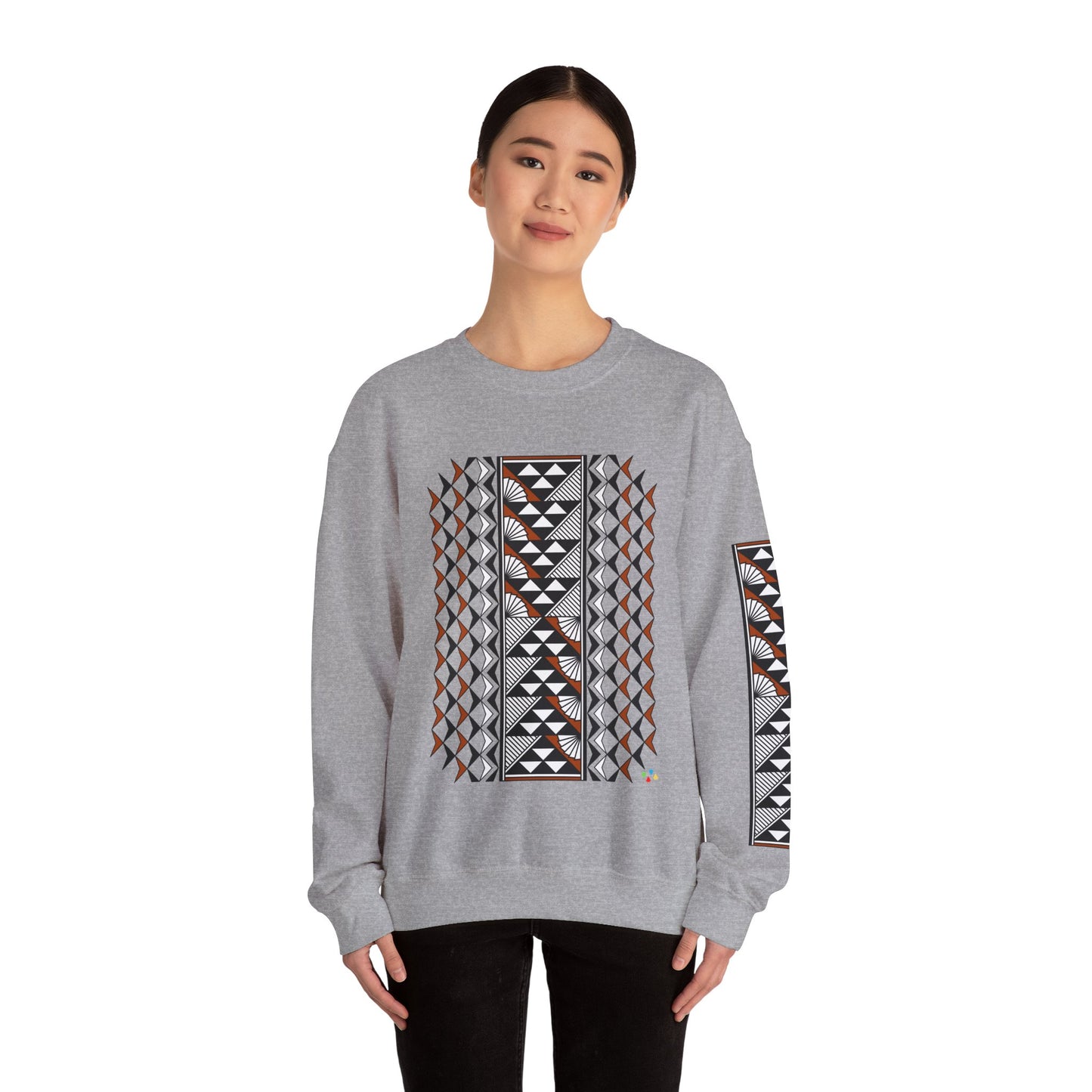 Sun and Rain in Rust Unisex Sweatshirt