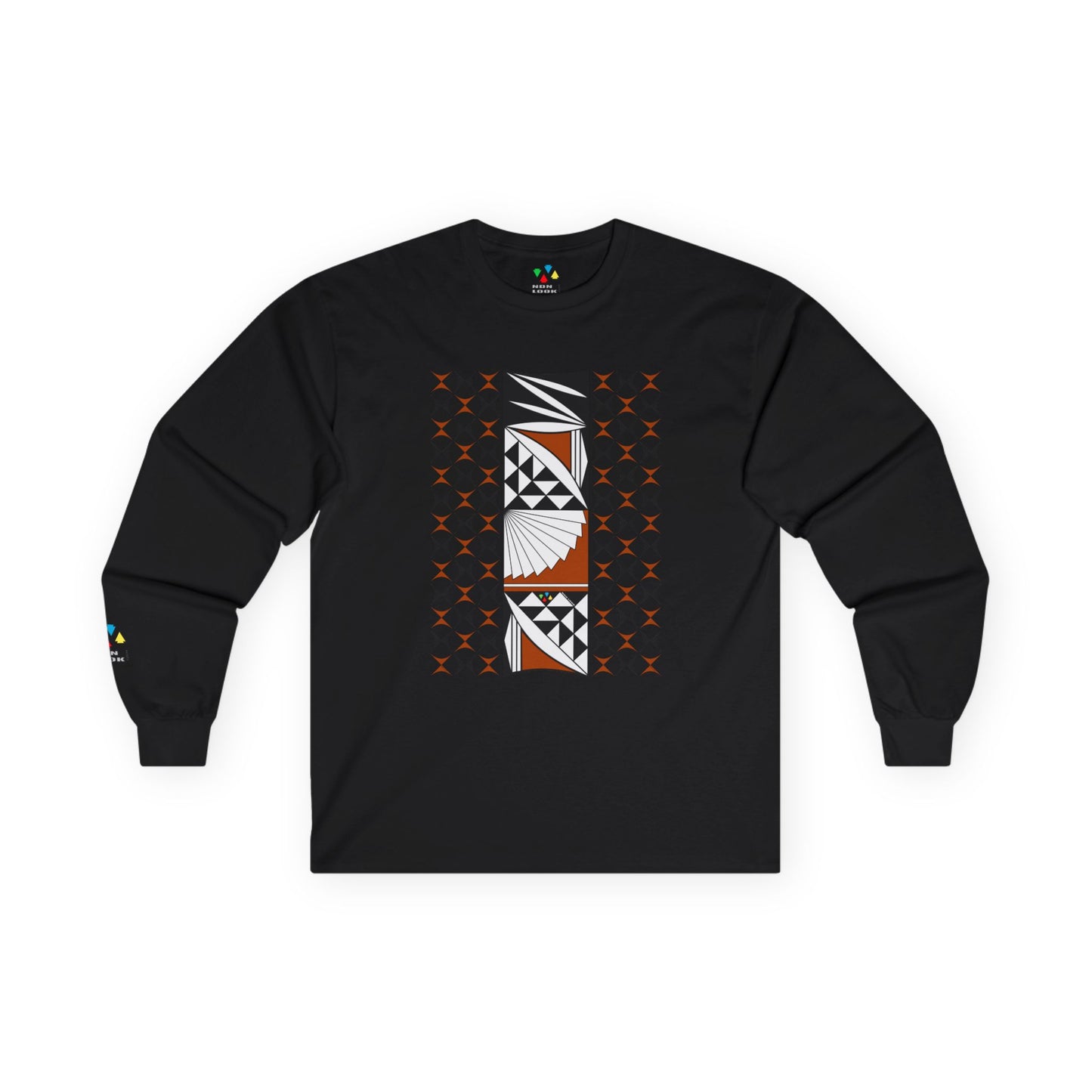 Southwest Sunrise in Rust Unisex Long Sleeve Tee