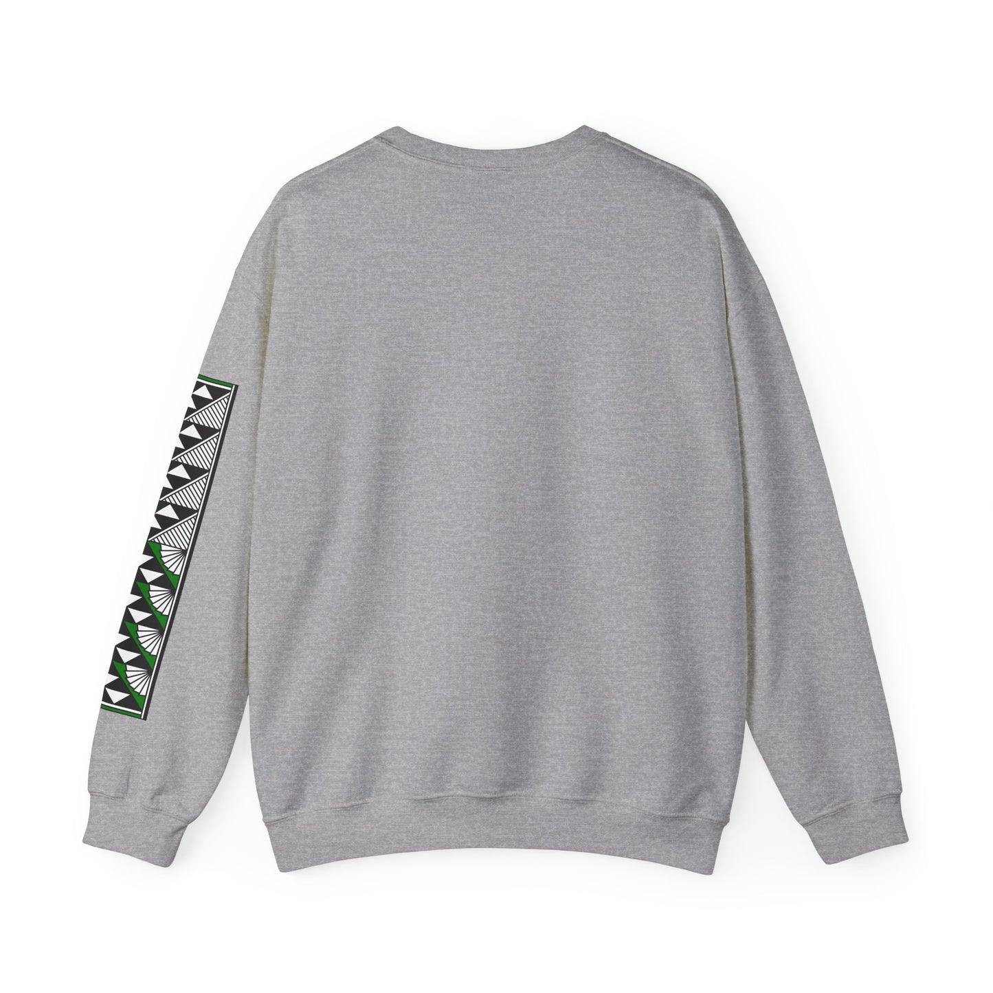 Sun and Rain in Green Unisex Sweatshirt