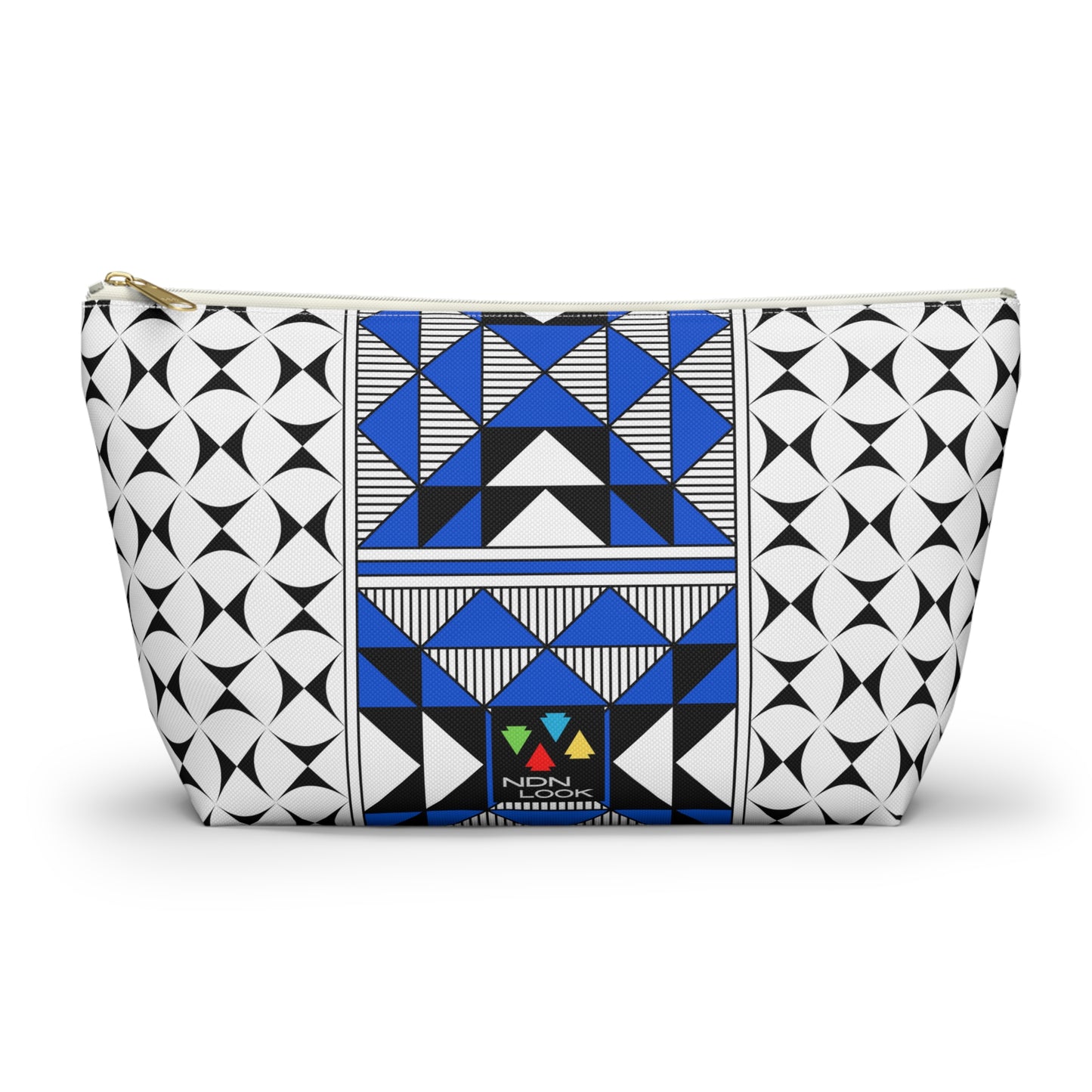 Sacred Mountains in Blue Pouch w T-bottom