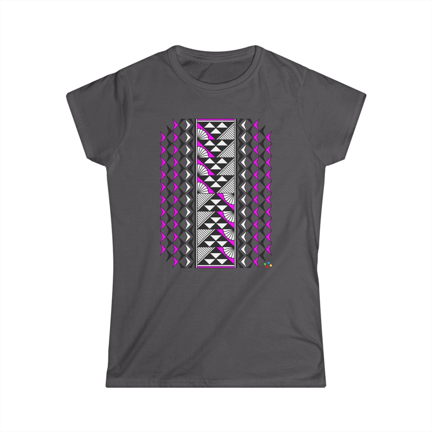 Pink Southwest Sun and Rain Women's Softstyle Tee