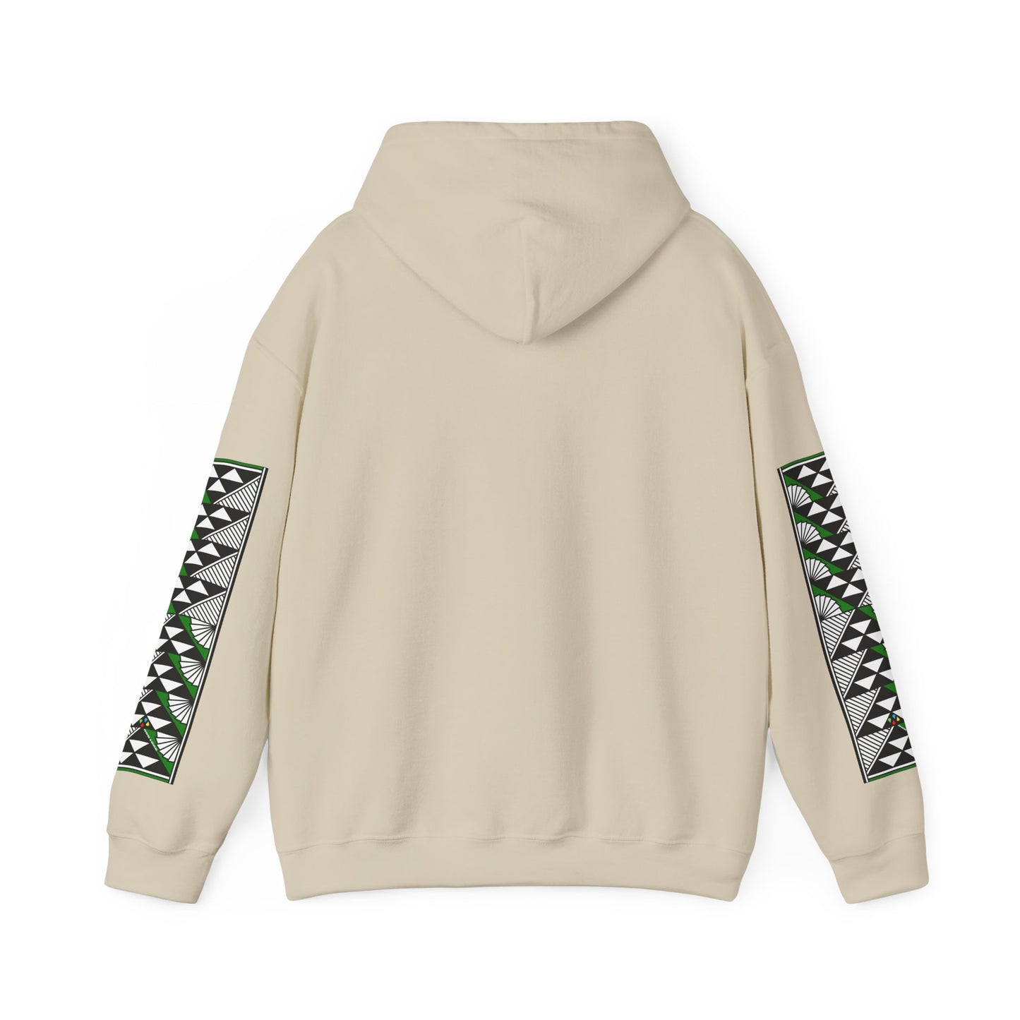 Sun and Rain in Green Unisex Hoodie