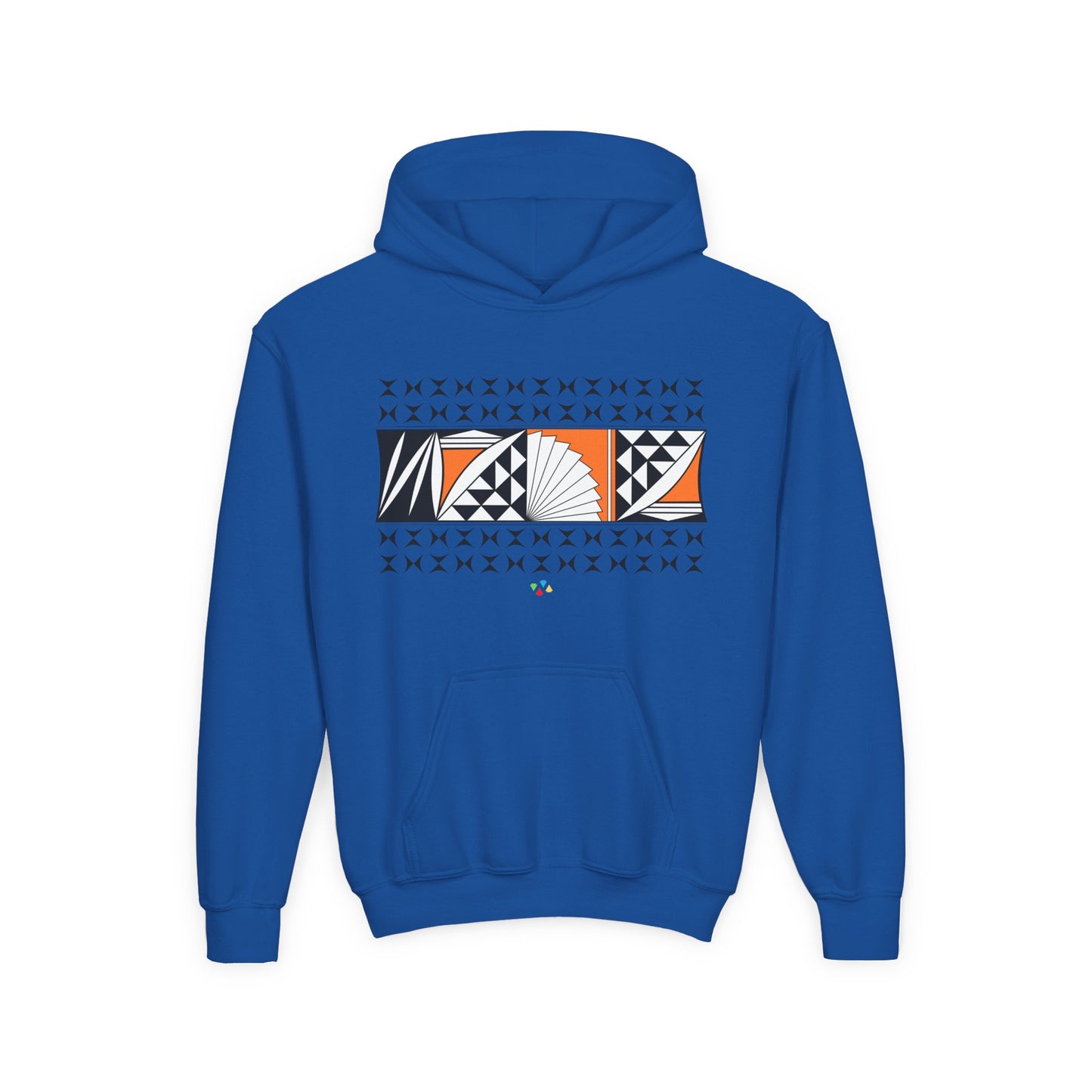 Orange Southwest Sunrise Youth Heavy Blend Hooded Sweatshirt