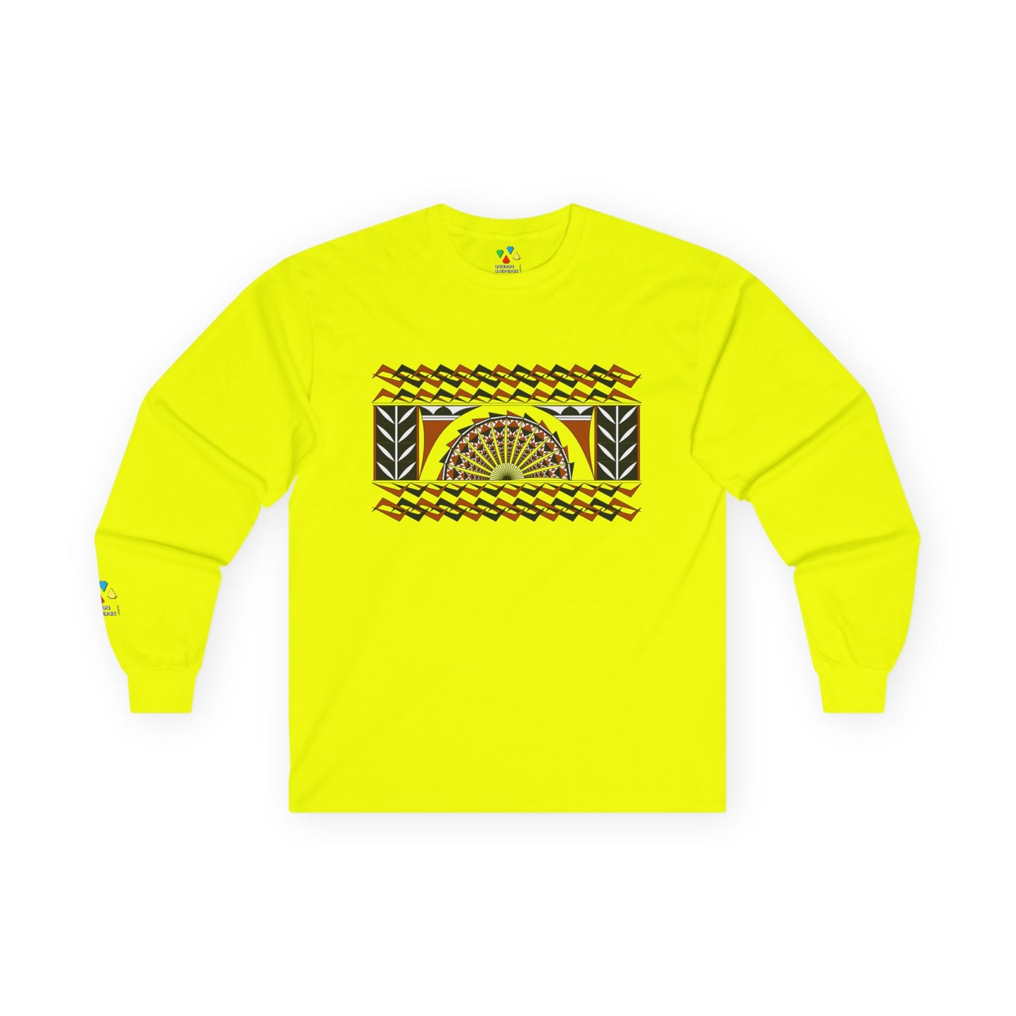Southwest Sunset in Rust Unisex Long Sleeve Tee