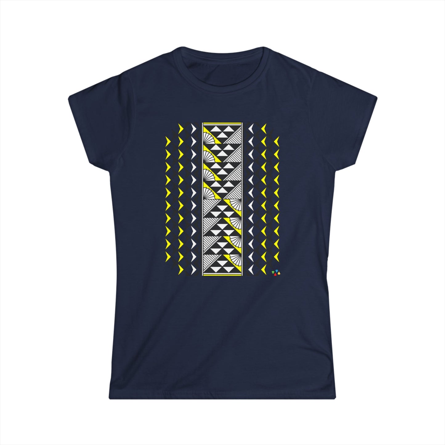 Yellow Southwest Sun and Rain Women's Softstyle Tee