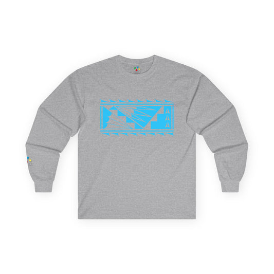 Beautiful Blessings - Turquoise - Unisex Long Sleeve Tee