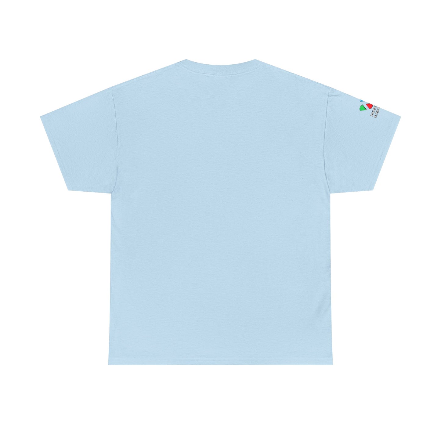 Sun and Rain in Turquoise Gildan Unisex Tee