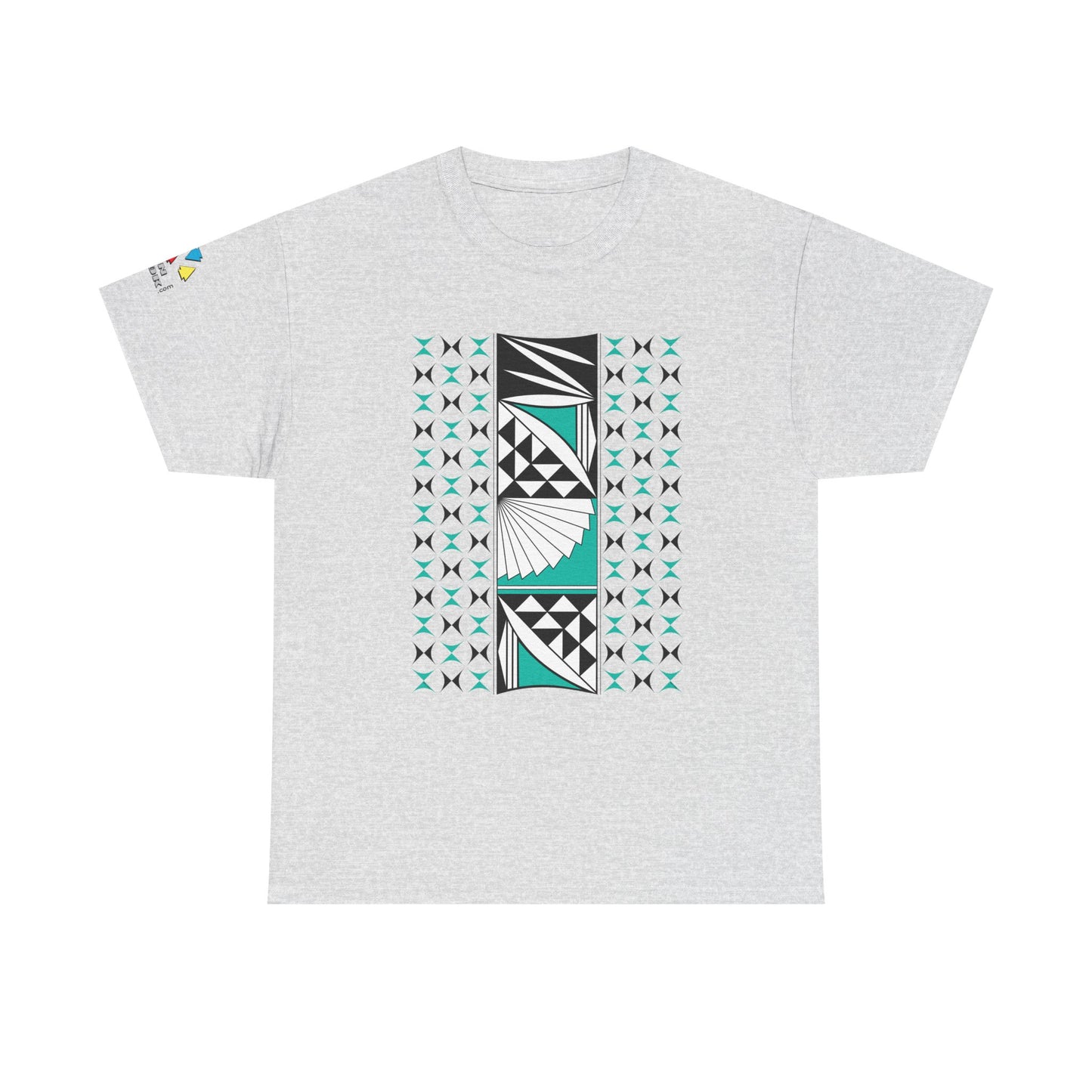 Southwest Sunrise in Aqua Gildan Unisex Tee