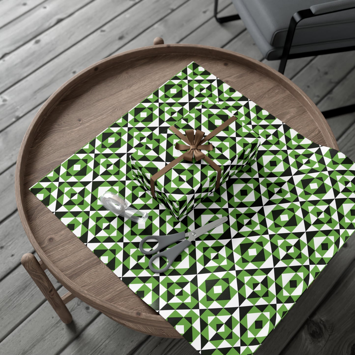 Light Green Sacred Mountains Gift Wrap Papers
