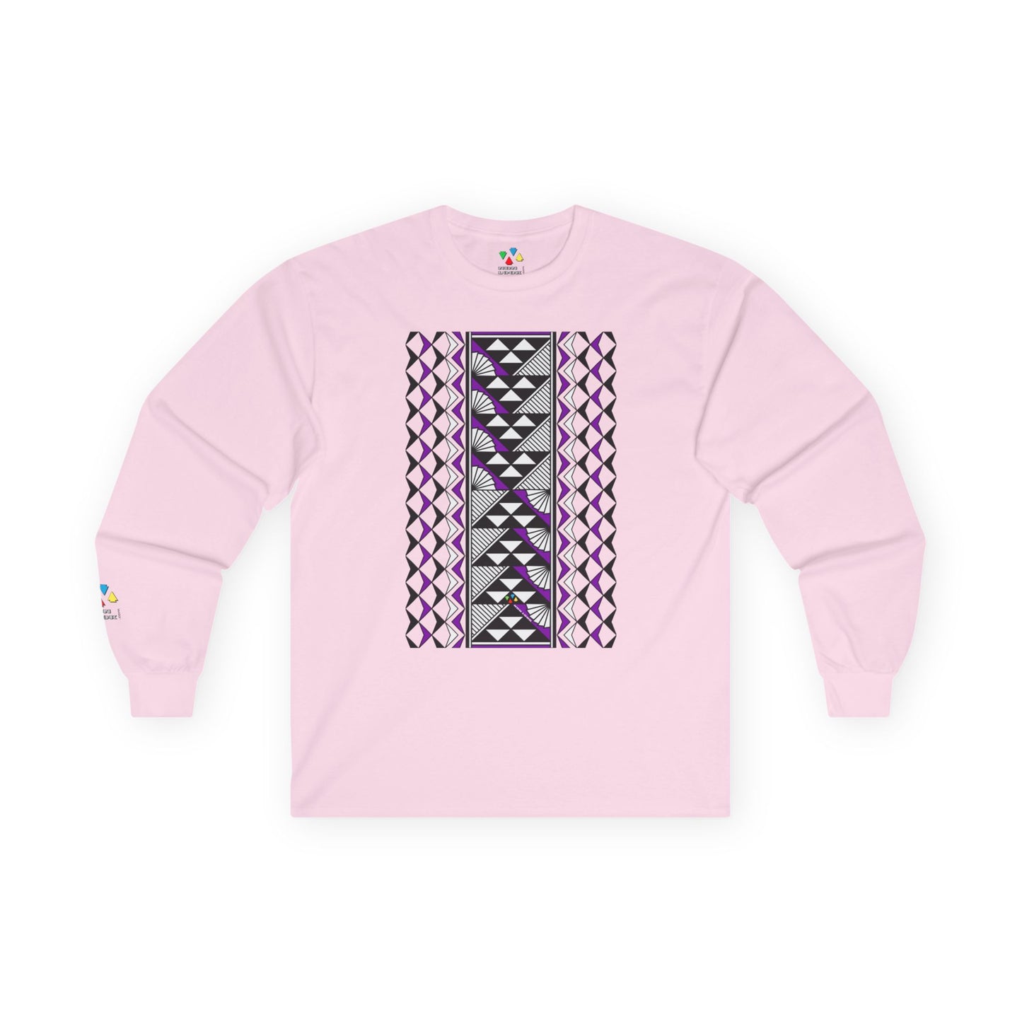 Sun and Rain in Purple Unisex Long Sleeve Tee