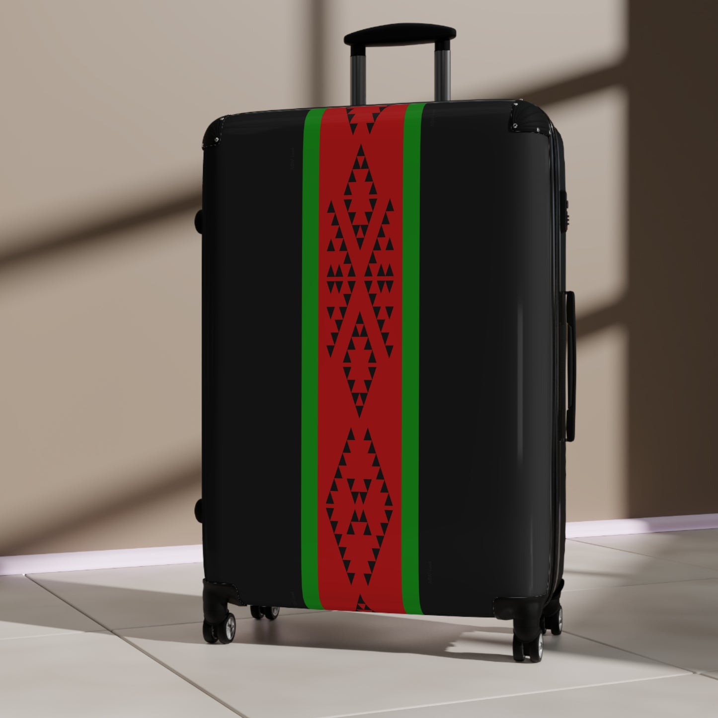 Belt of Life on Black Suitcases
