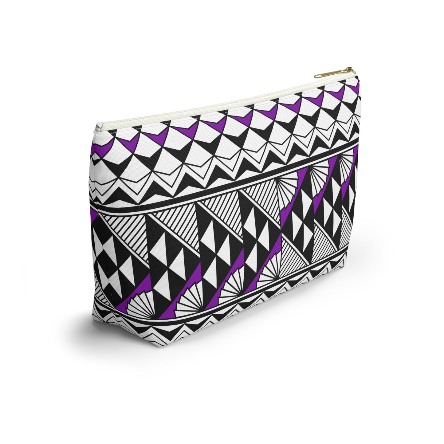 Sun and Rain in Purple Pouch w T-bottom
