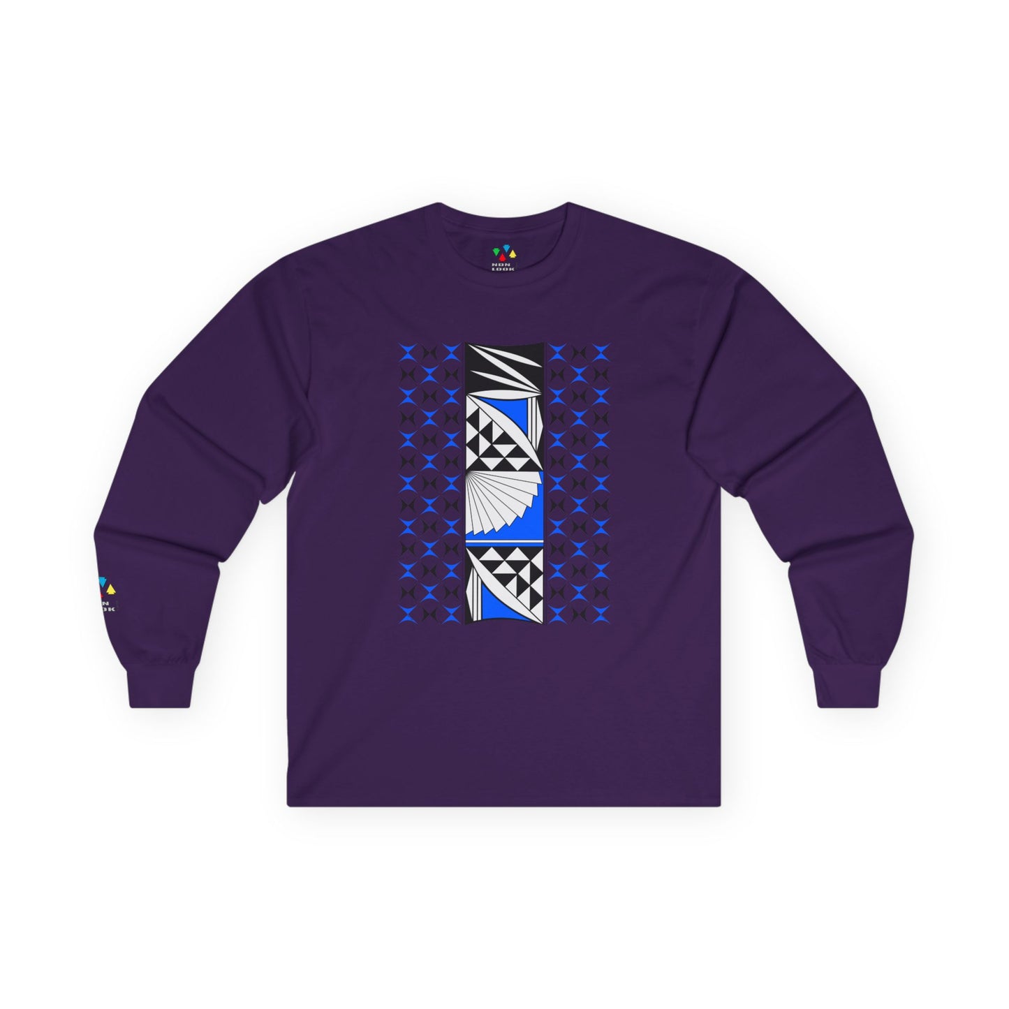 Southwest Sunrise in Blue Unisex Long Sleeve Tee
