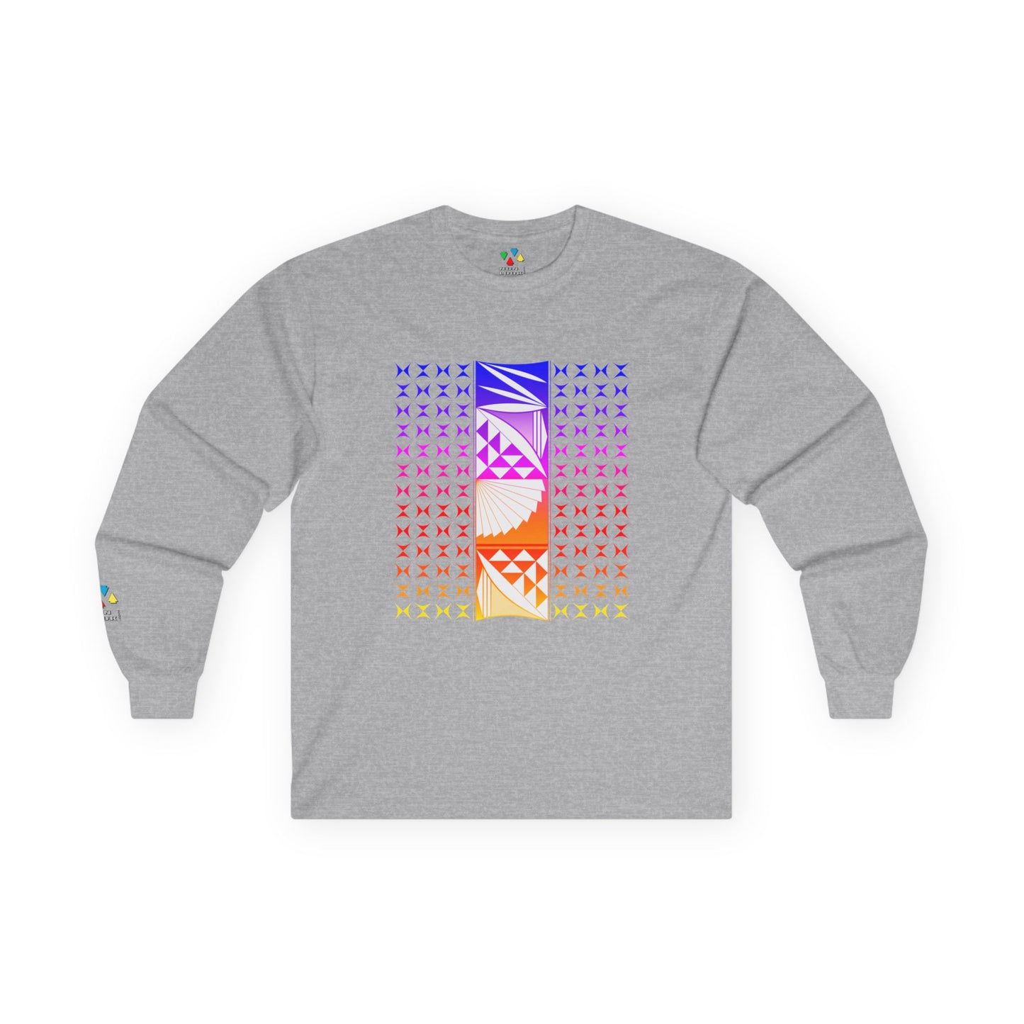 Rainbow Sunrise Unisex Long Sleeve Tee