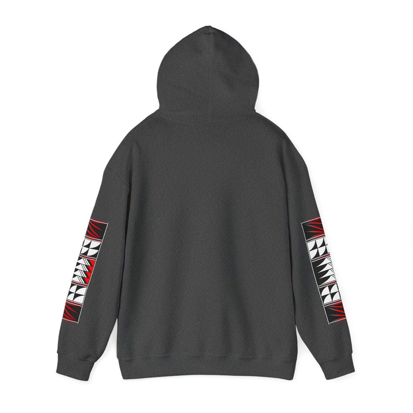 Blessed Feathers in Red Unisex Hoodie