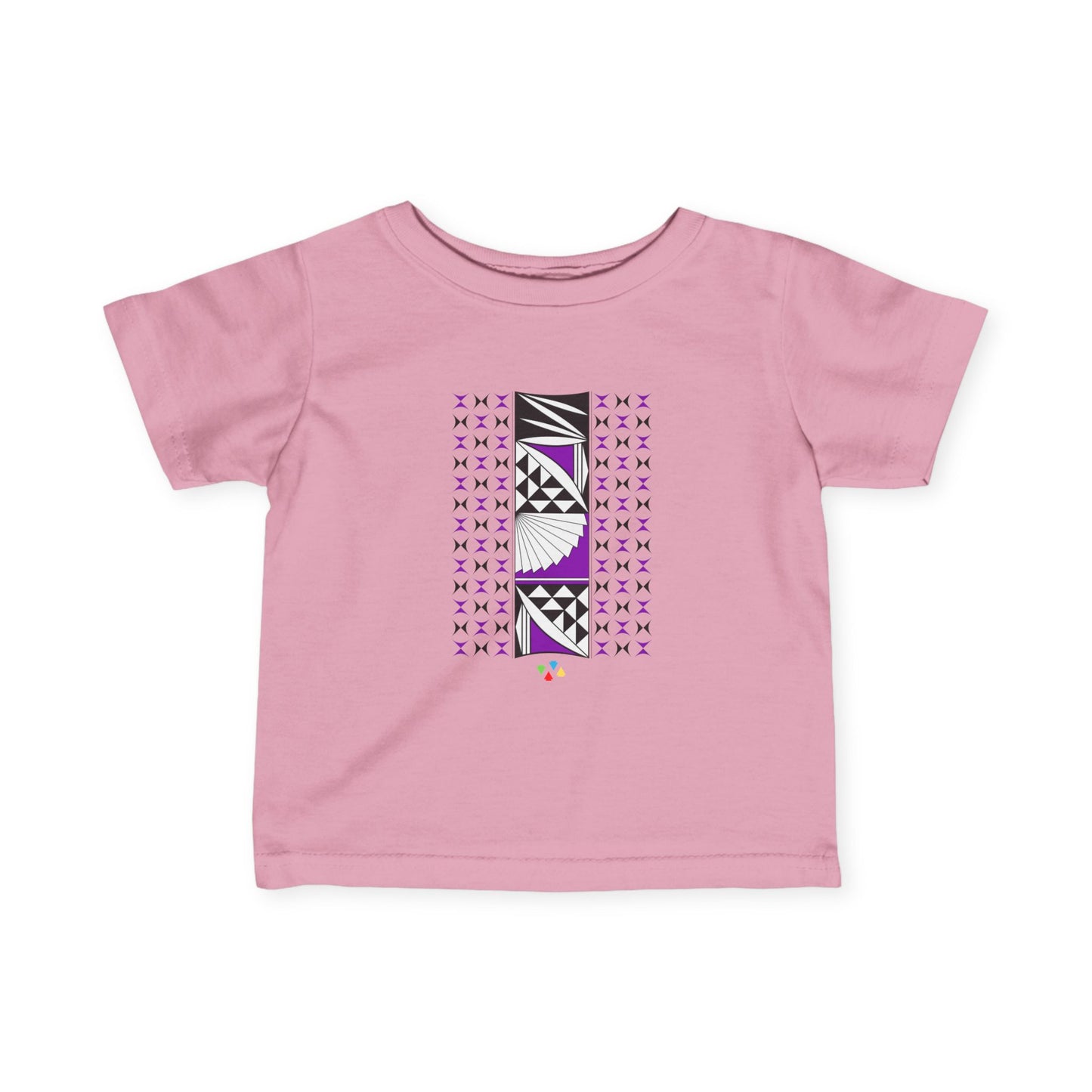 Purple Southwest Sunrise Infant Fine Jersey Tee