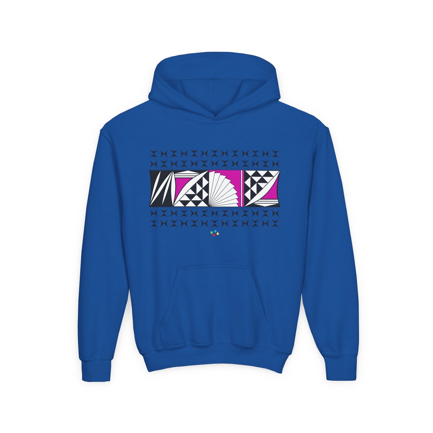 Pink Southwest Sunrise Youth Heavy Blend Hooded Sweatshirt