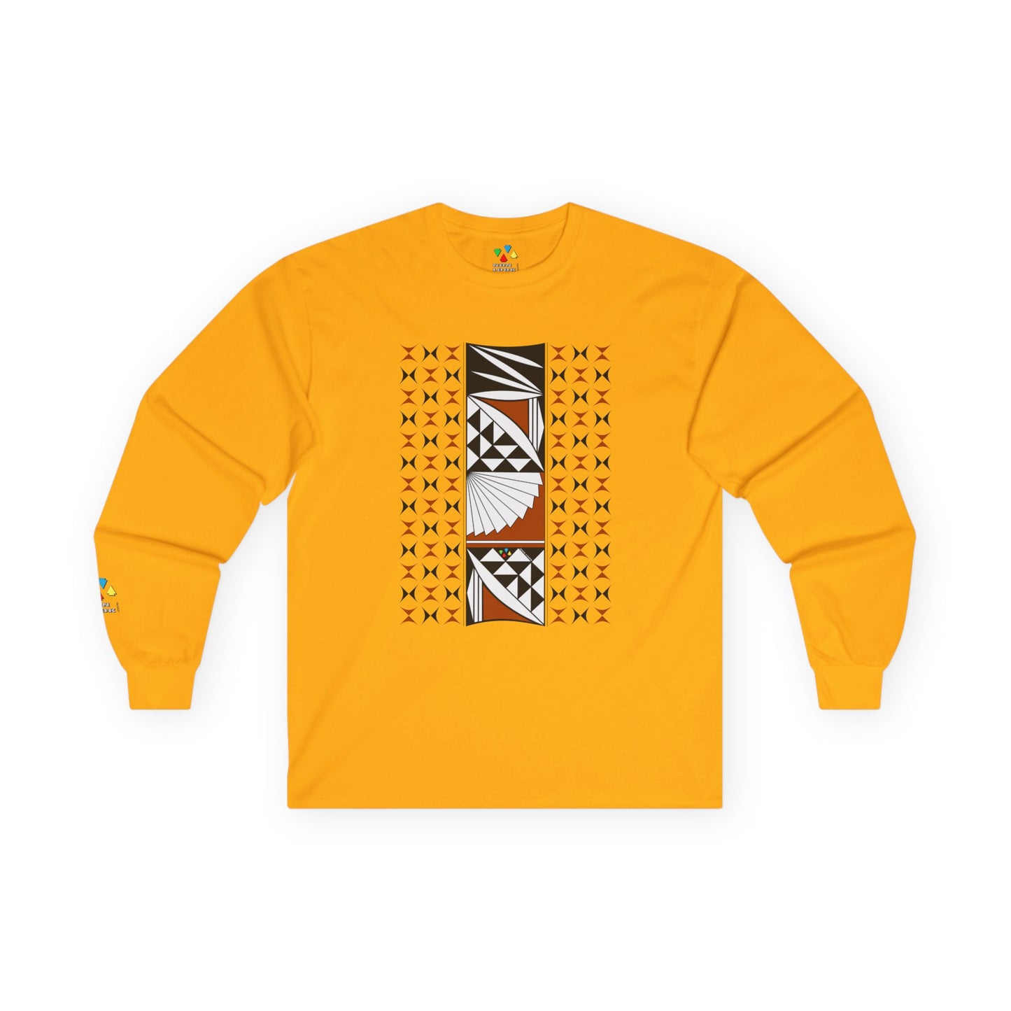 Southwest Sunrise in Rust Unisex Long Sleeve Tee