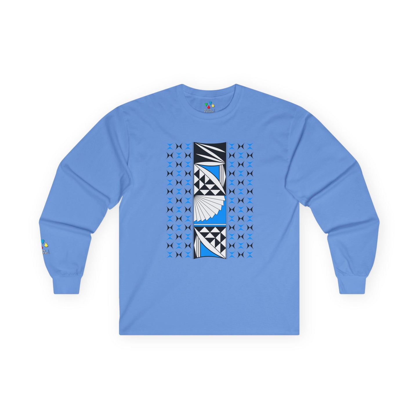 Southwest Sunrise in Sky Blue Unisex Long Sleeve Tee