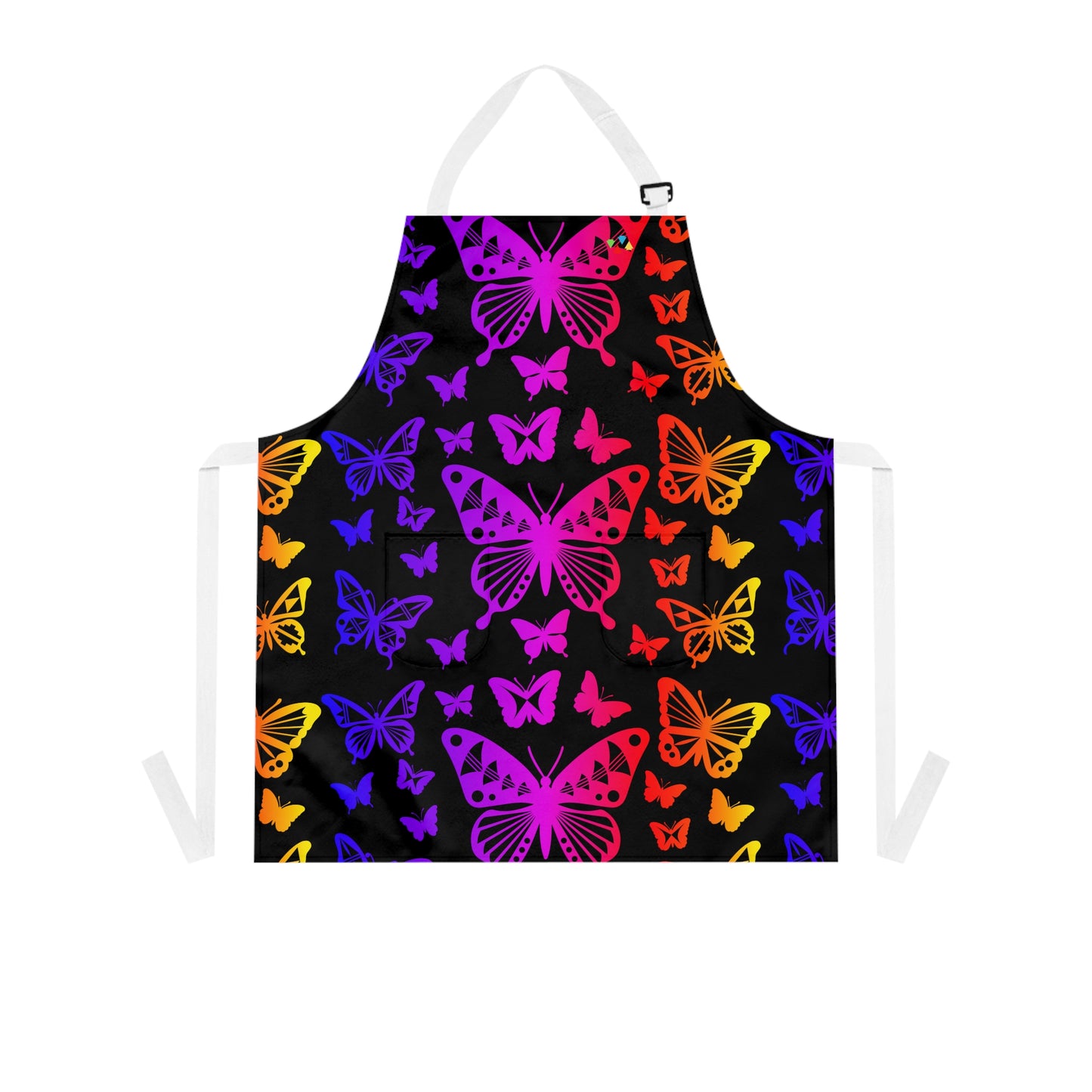 Rainbow Butterflies Cooking Aprons