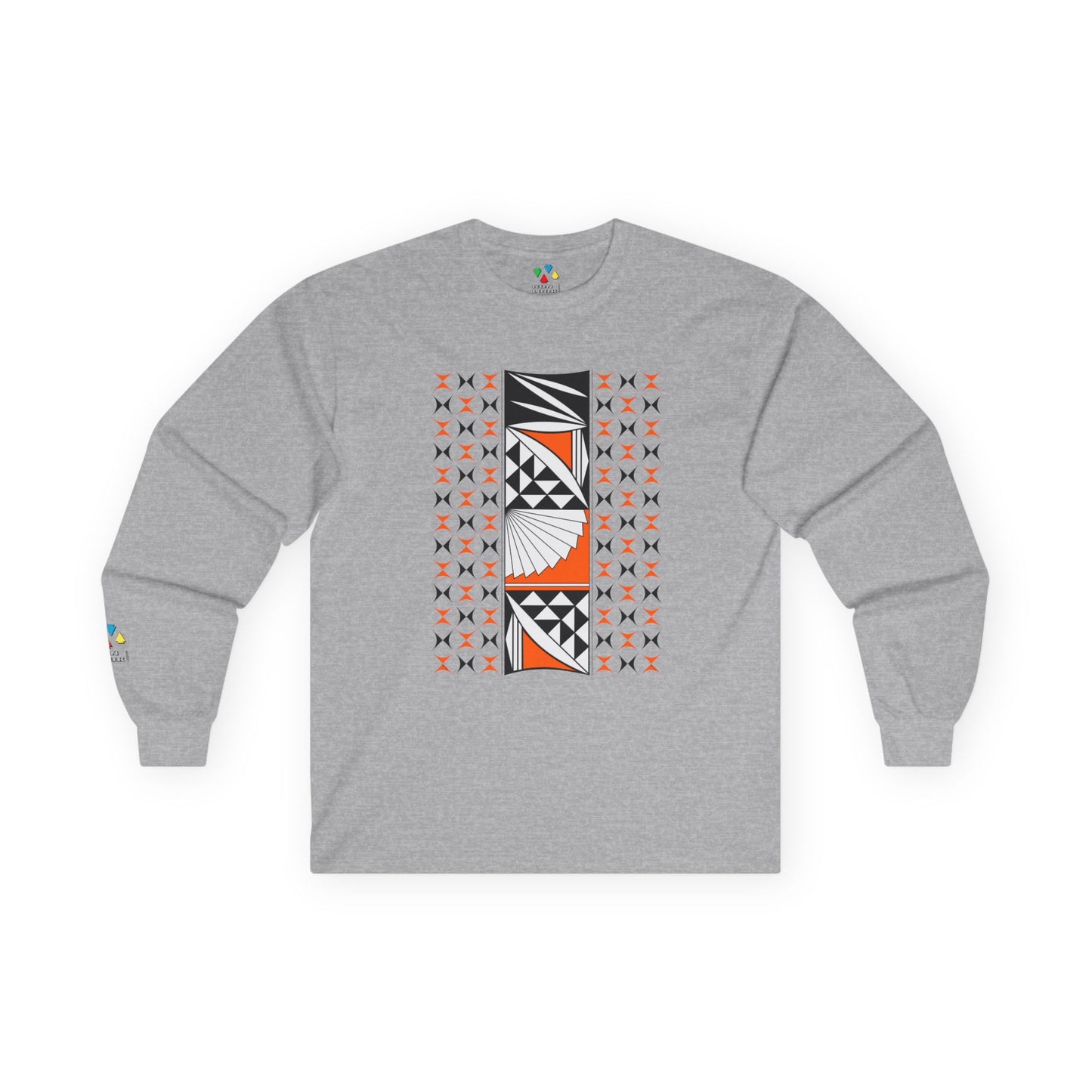 Southwest Sunrise in Orange Unisex Long Sleeve Tee