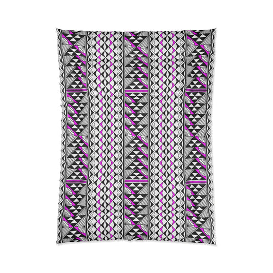 Southwest Rain and Sun in Pink Comforter