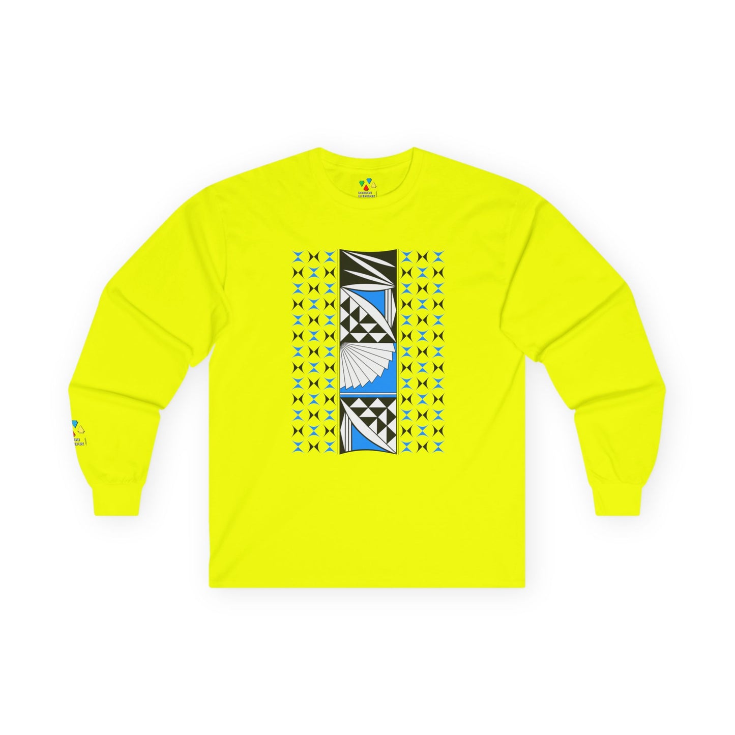 Southwest Sunrise in Sky Blue Unisex Long Sleeve Tee