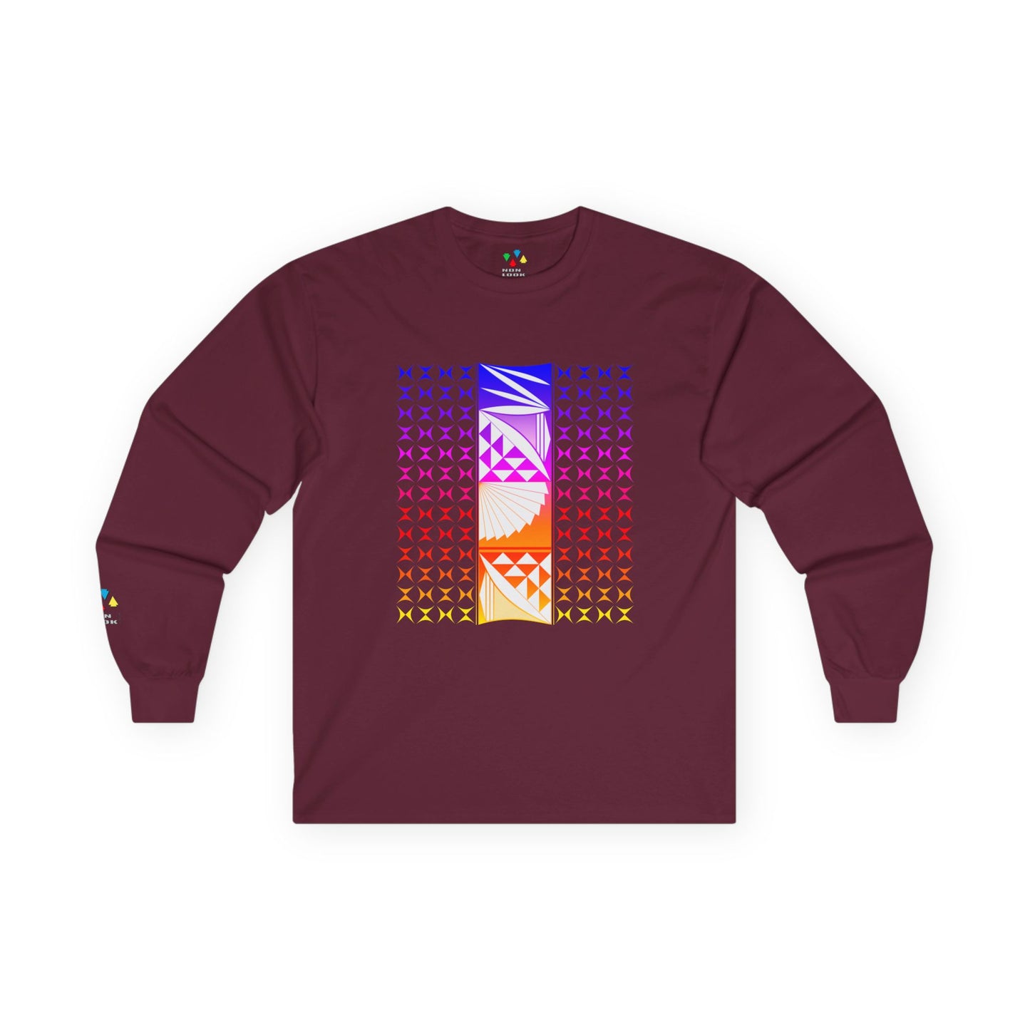 Rainbow Sunrise Unisex Long Sleeve Tee