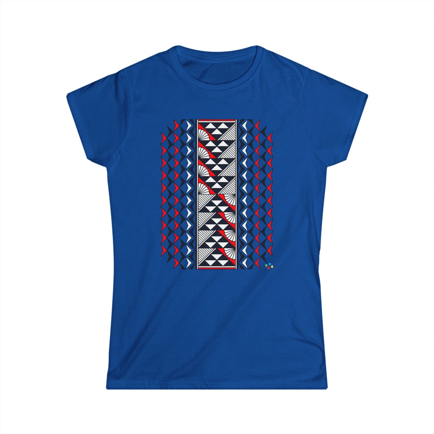 Red Southwest Sun and Rain Women's Softstyle Tee