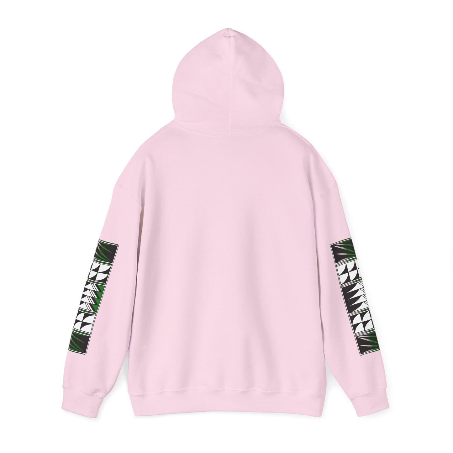 Blessed Feathers in Green Unisex Hoodie