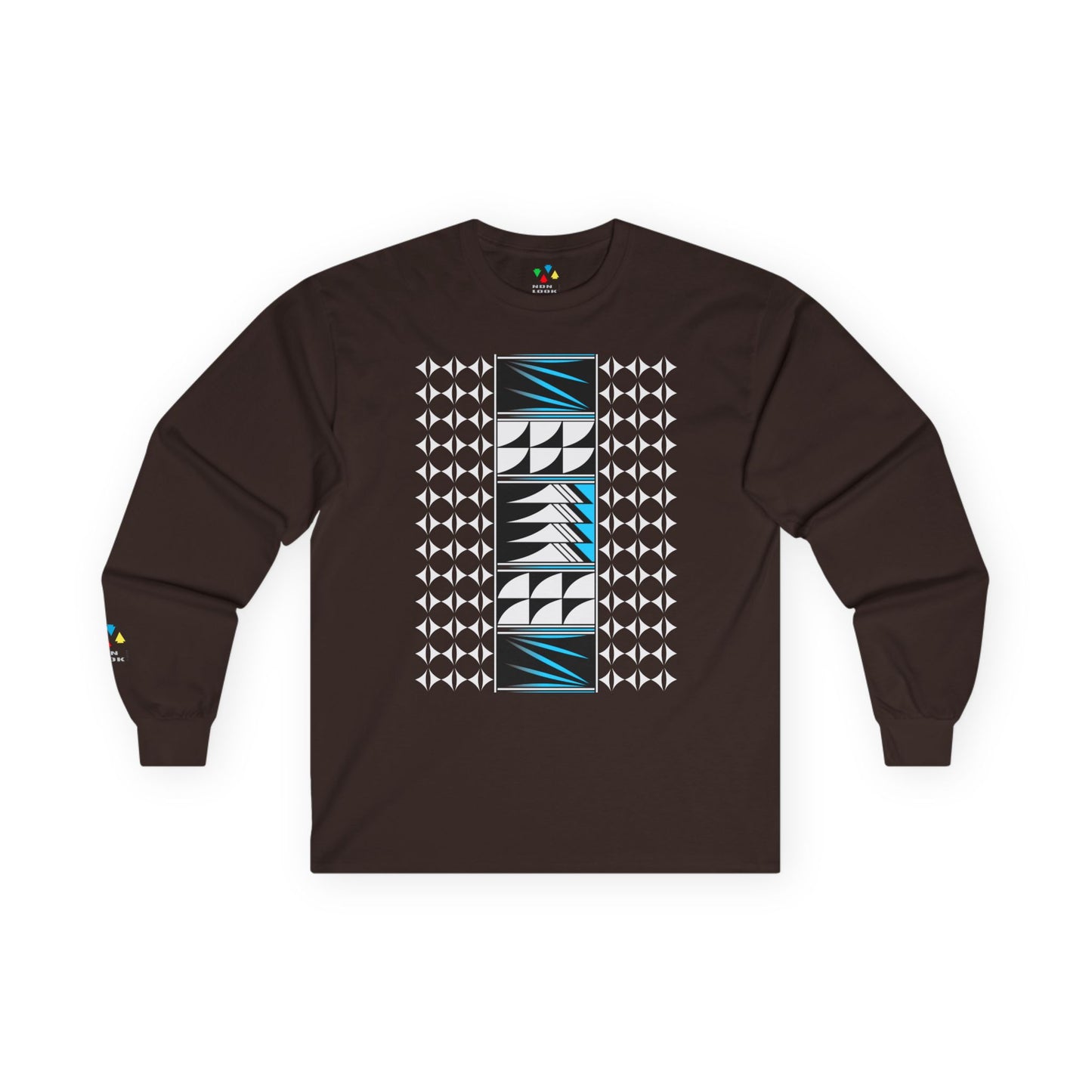 Feather Blessings in Turquoise Unisex Long Sleeve Tee