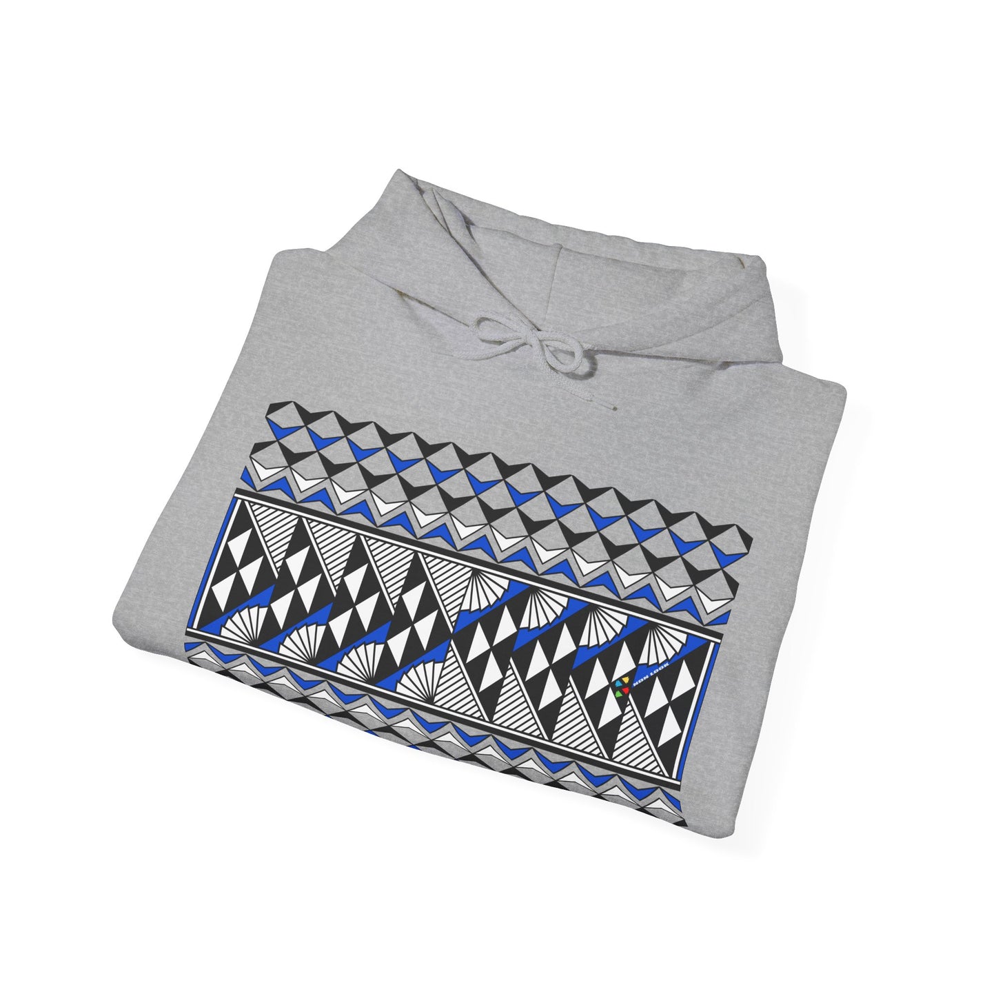 Sun and Rain in Blue Unisex Hoodie